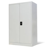 Thumbnail for Aktenschrank 90×40×140 cm Stahl Grau