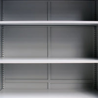 Thumbnail for Aktenschrank 90×40×140 cm Stahl Grau