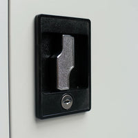Thumbnail for Aktenschrank 90×40×140 cm Stahl Grau