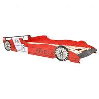Thumbnail for Rennwagen-Bett 90x200 cm Rot
