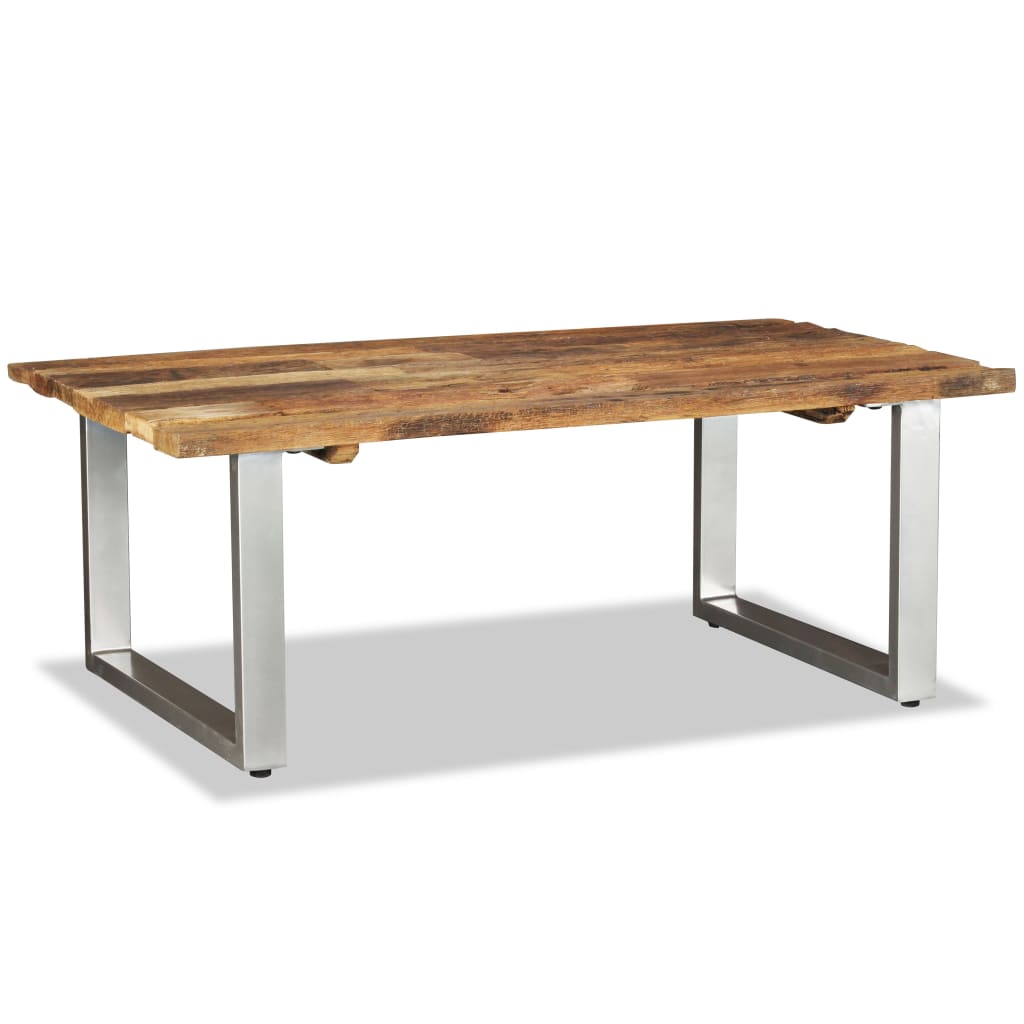 Couchtisch Recyceltes Massivholz 100x60x38 cm