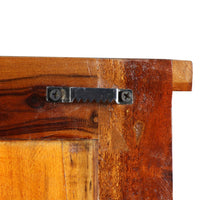 Thumbnail for Wandgarderobe 2 Stk. Altholz Massiv 38x100 cm