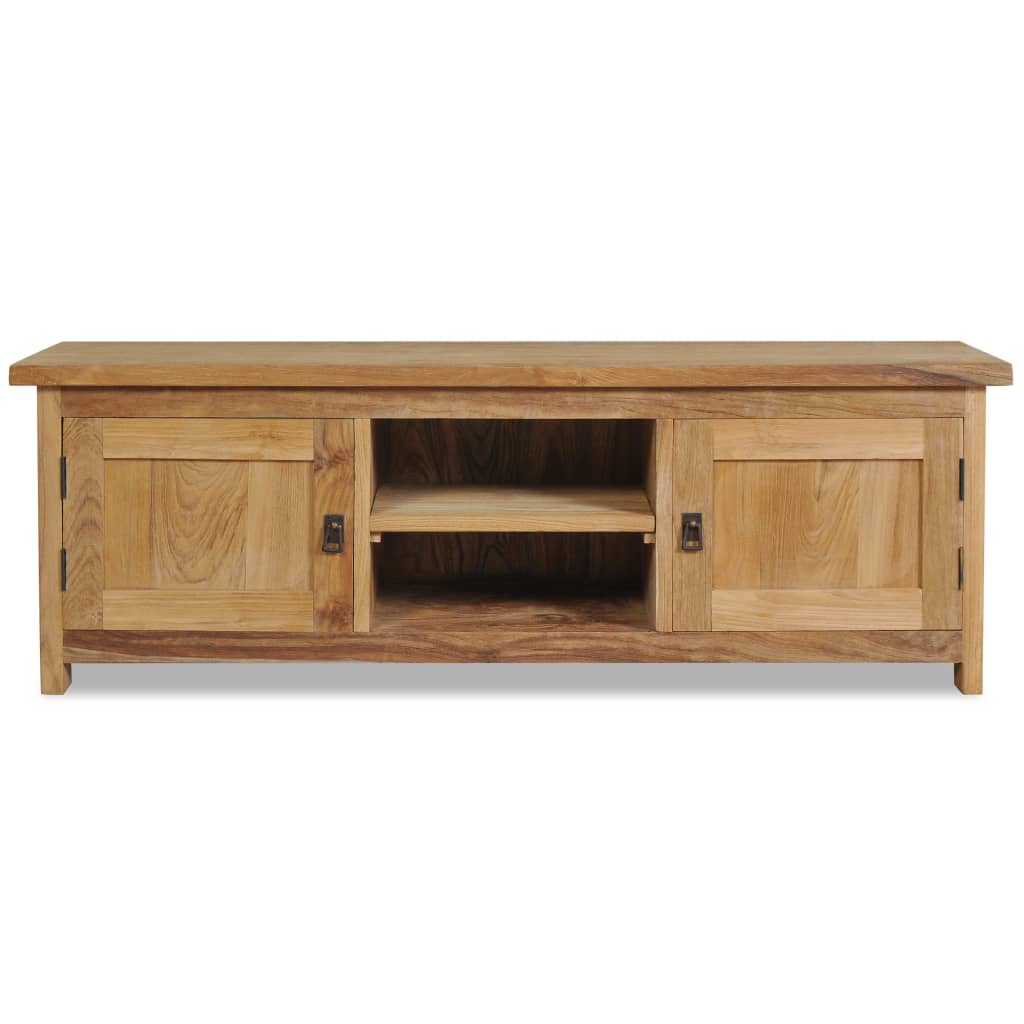TV-Schrank Massivholz Teak 120×30×40 cm