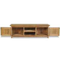 Thumbnail for TV-Schrank Massivholz Teak 120×30×40 cm