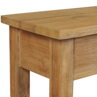 Thumbnail for Flurbank Teak Massiv 90 x 30 x 40 cm