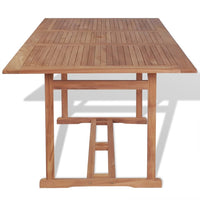 Thumbnail for Gartentish 180x90x75 cm Teak Massivholz