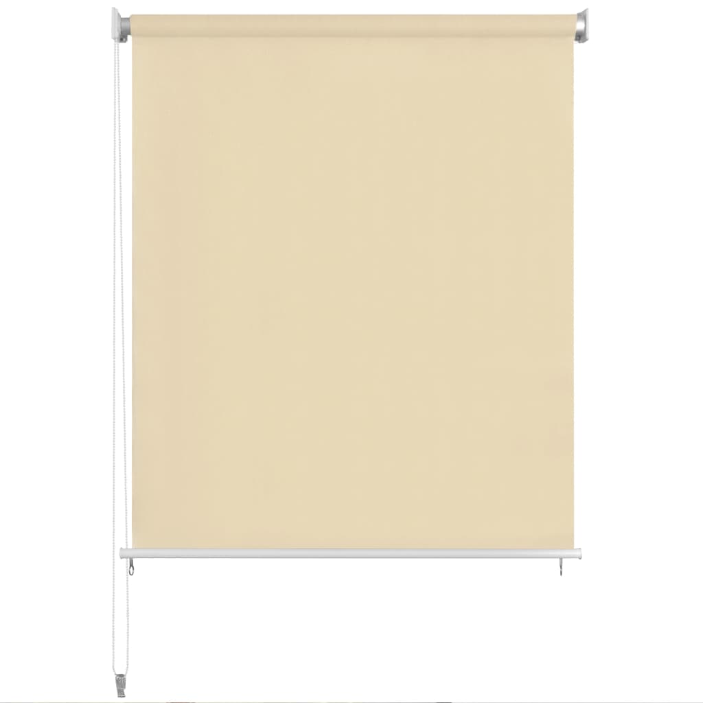 Außenrollo 160 x 230 cm Cremeweiß