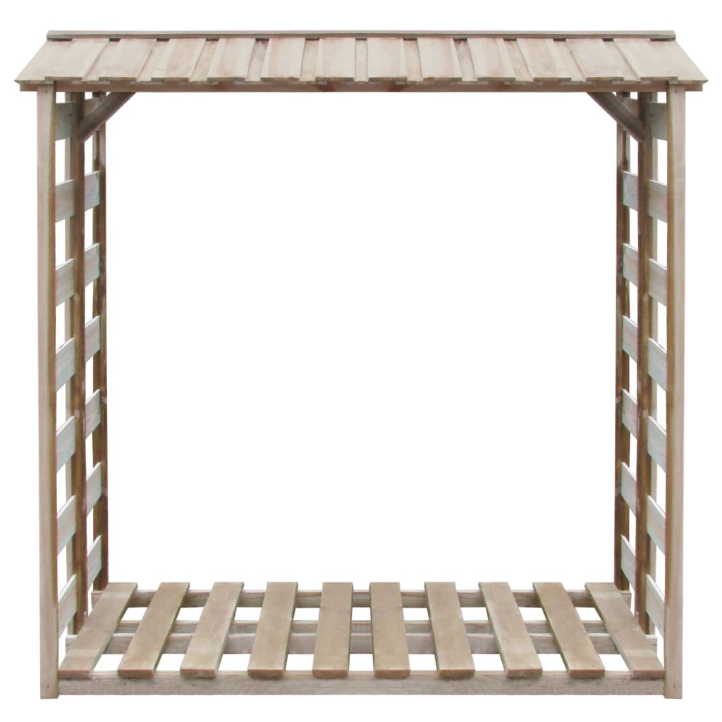 Brennholz-Lagerschuppen 150x90x176 cm Kiefernholz Imprägniert