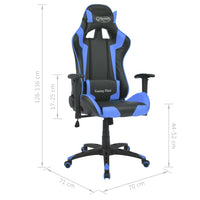 Thumbnail for Bürostuhl Gaming-Stuhl Neigbar Kunstleder Blau