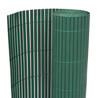 Thumbnail for Gartenzaun Doppelseitig PVC 90×300 cm Grün