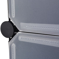 Thumbnail for Schuh-Organizer Zusammenklappbar mit 10 Fächern Schwarz