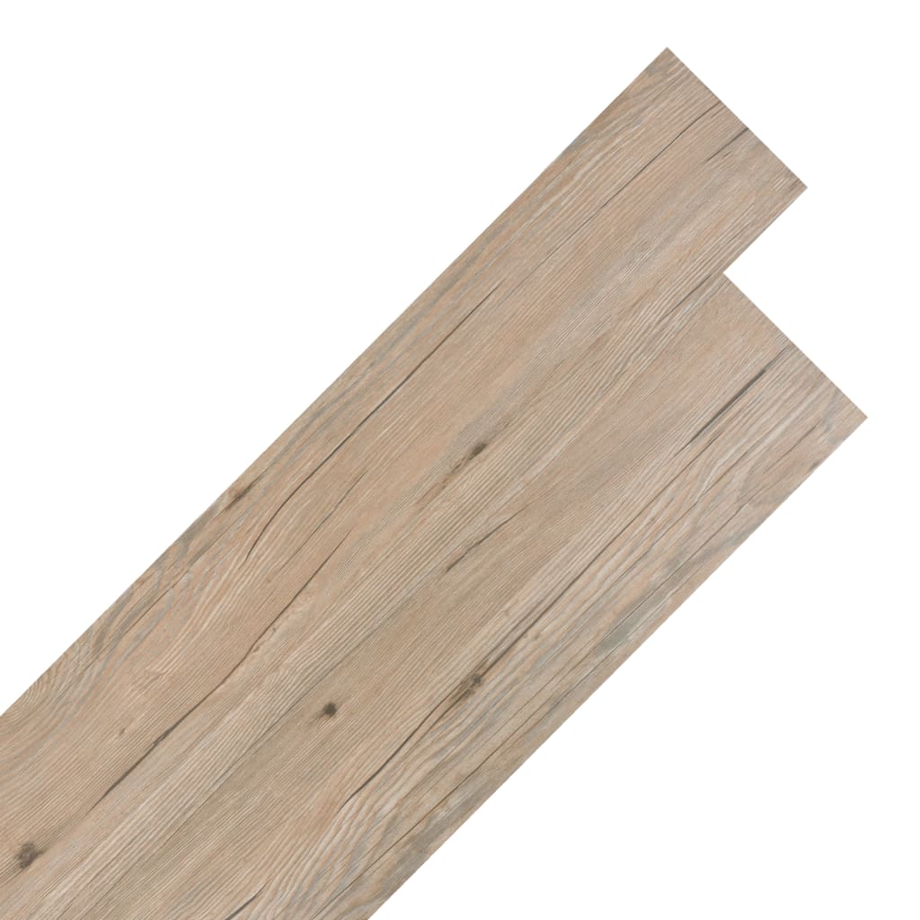 PVC Laminat Dielen Selbstklebend 5,02 m² 2 mm Eichenbraun