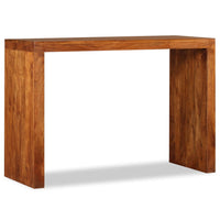 Thumbnail for Konsolentisch Massivholz mit Palisander-Finish 110 x 40 x 76 cm