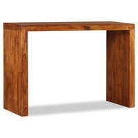 Thumbnail for Konsolentisch Massivholz mit Palisander-Finish 110 x 40 x 76 cm
