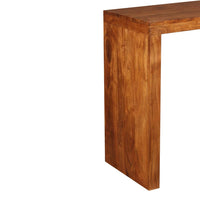 Thumbnail for Konsolentisch Massivholz mit Palisander-Finish 110 x 40 x 76 cm