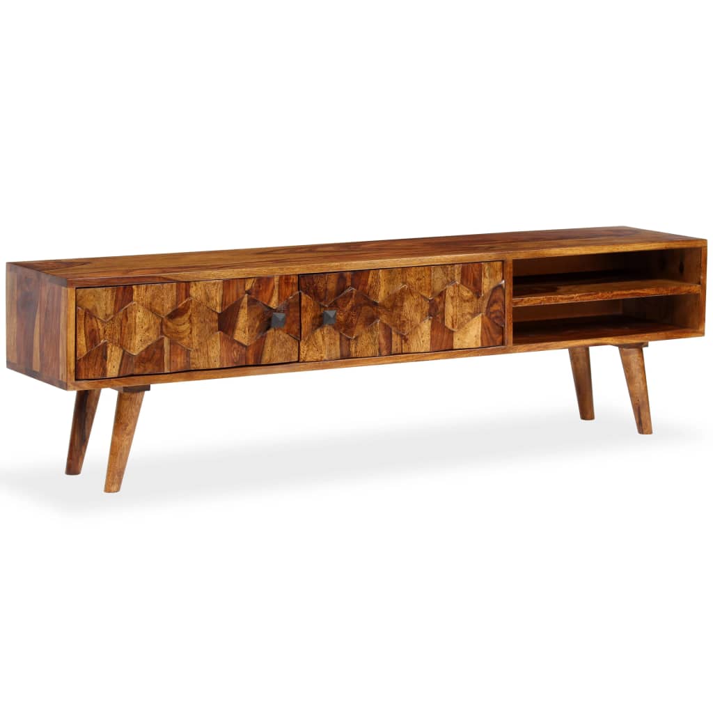 Fernsehschrank Massivholz 140 x 30 x 40 cm