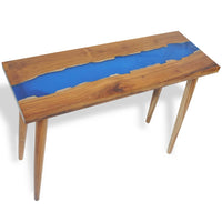 Thumbnail for Konsolentisch Teak Harz 100 x 35 x 75 cm
