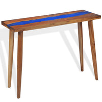 Thumbnail for Konsolentisch Teak Harz 100 x 35 x 75 cm