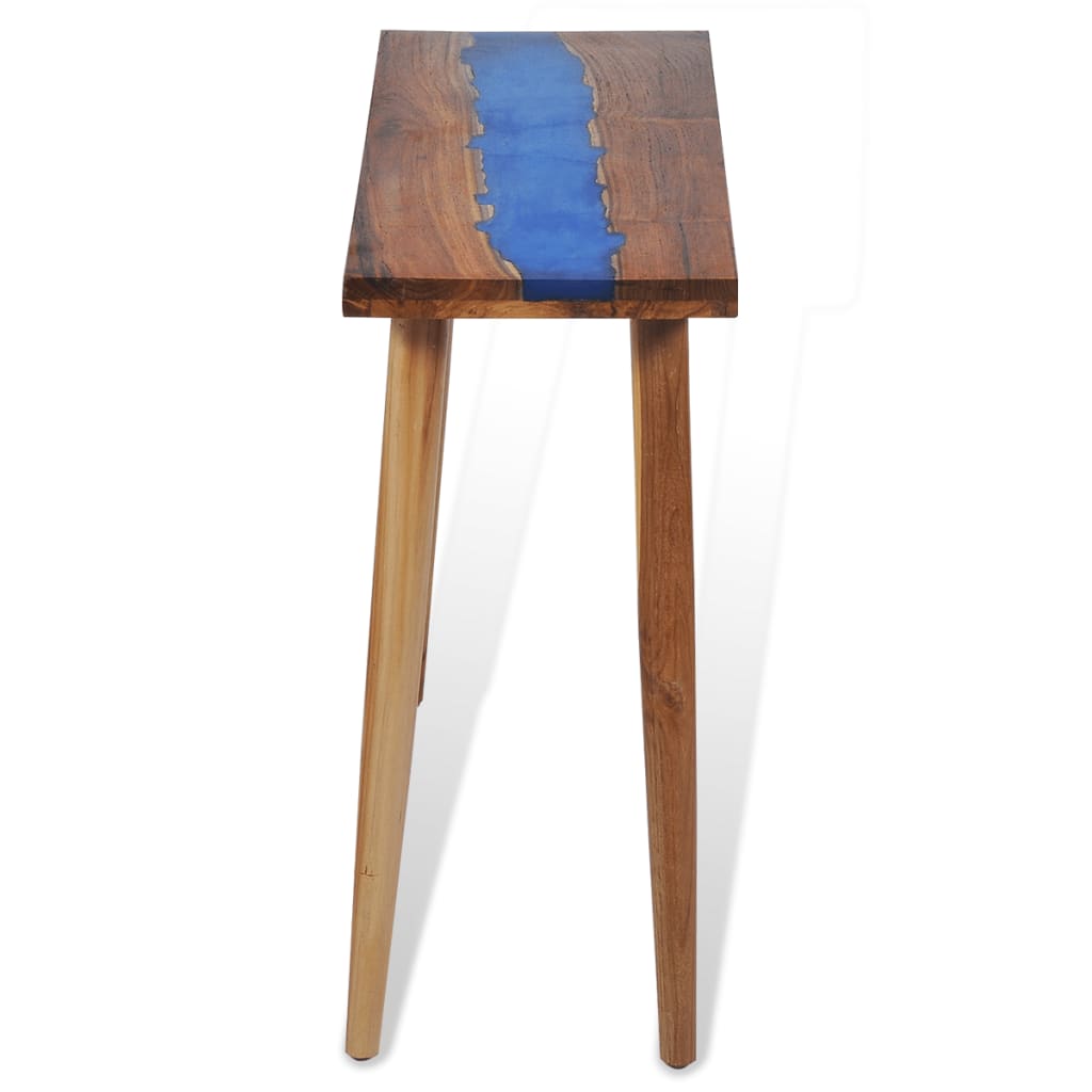 Konsolentisch Teak Harz 100 x 35 x 75 cm
