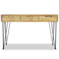 Thumbnail for Konsolentisch 120 x 35 x 76 cm Teak Massiv