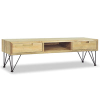Thumbnail for TV-Schrank 120 x 35 x 35 cm Teak Massiv