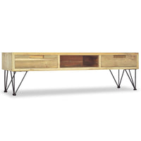 Thumbnail for TV-Schrank 120 x 35 x 35 cm Teak Massiv