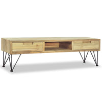 Thumbnail for TV-Schrank 120 x 35 x 35 cm Teak Massiv