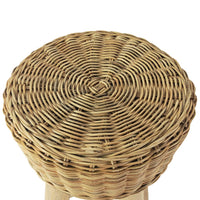 Thumbnail for Barhocker 2 Stk. Natur Rattan