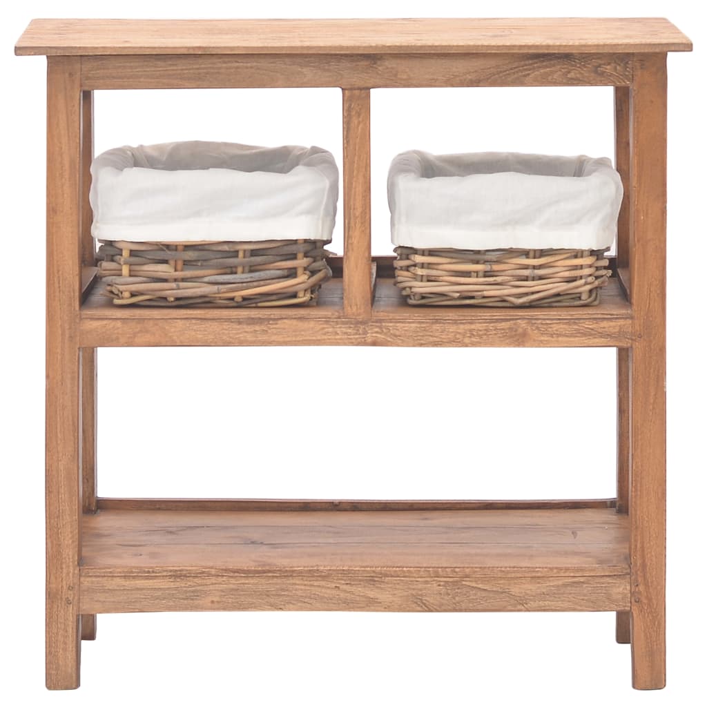 Konsolentisch Altholz Massiv 69 x 28 x 70 cm