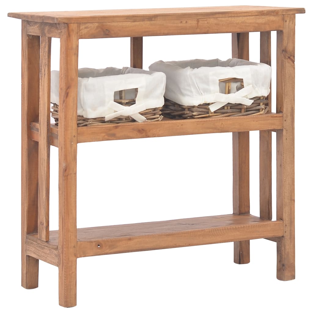 Konsolentisch Altholz Massiv 69 x 28 x 70 cm