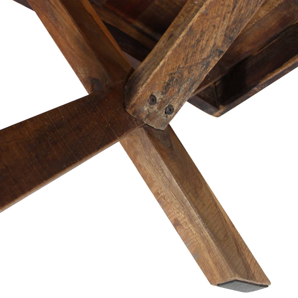 Couchtisch Recyceltes Massivholz 110 x 60 x 45 cm
