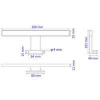 Thumbnail for Spiegelleuchte 5 W Kaltweiß