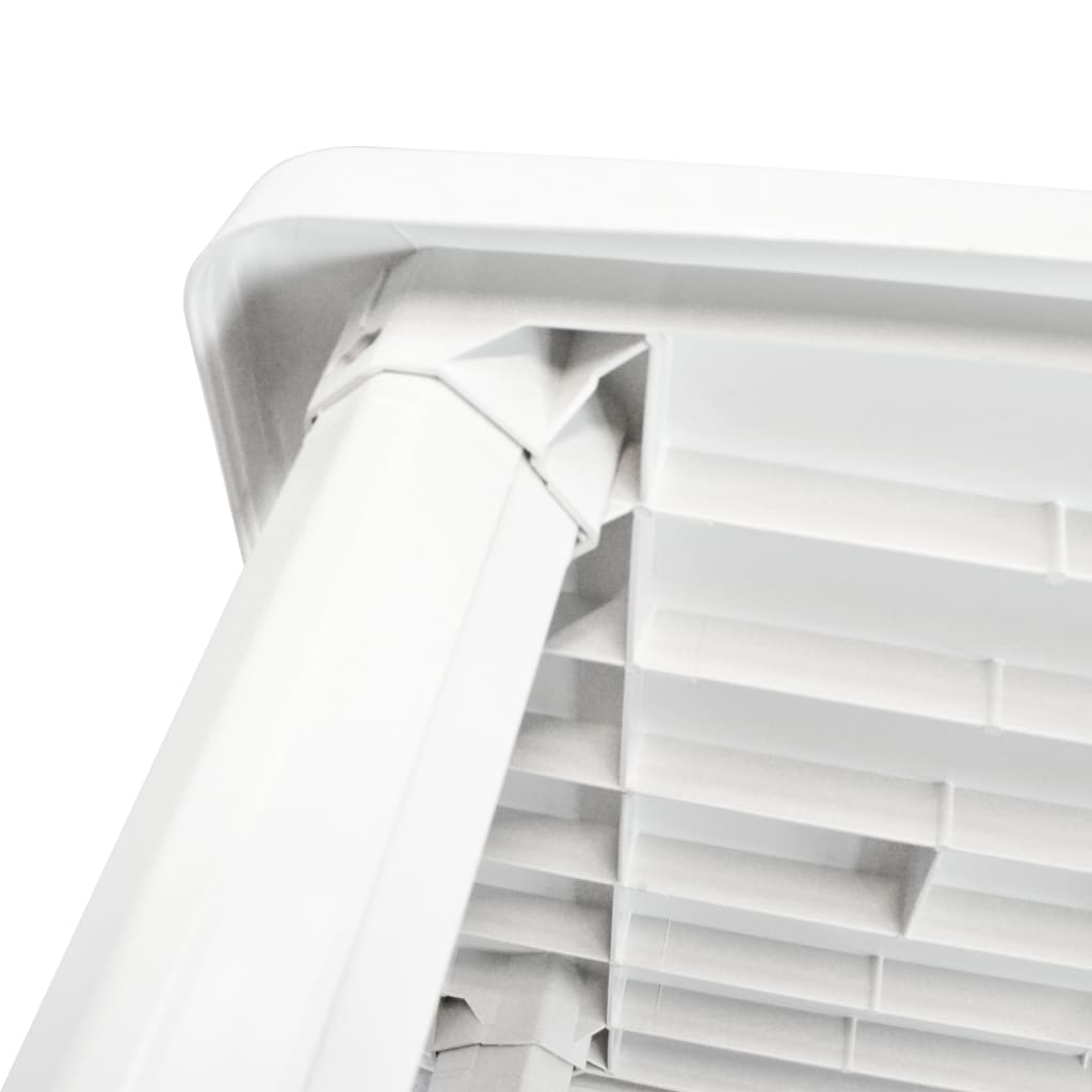 Gartentisch Weiß 101 x 68 x 72 cm Kunststoff