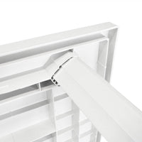 Thumbnail for Gartentisch Weiß 126 x 76 x 72 cm Kunststoff