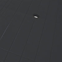 Thumbnail for Gartentisch Anthrazitgrau 126 x 76 x 72 cm Kunststoff