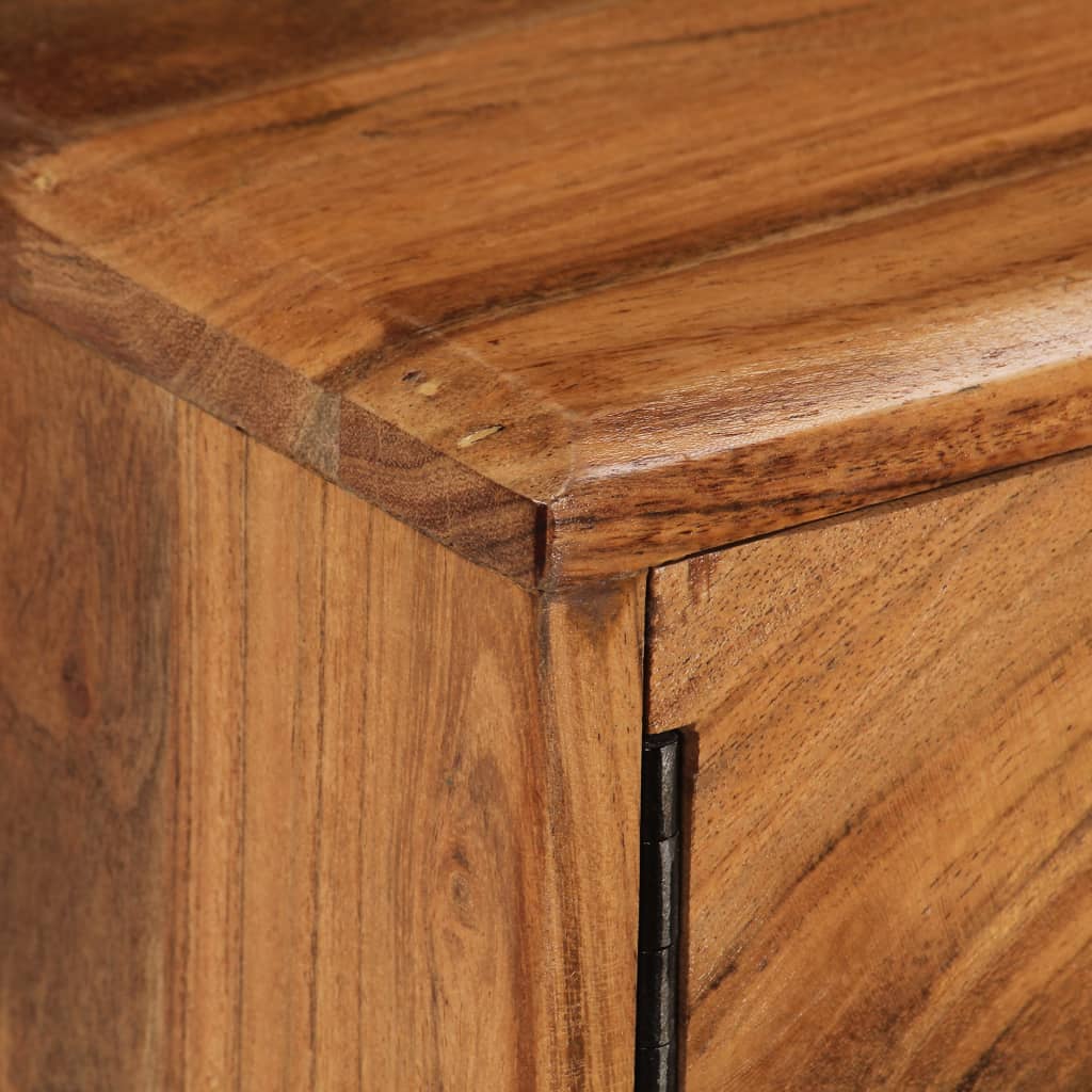 TV-Schrank Massivholz Akazie 88×30×40 cm