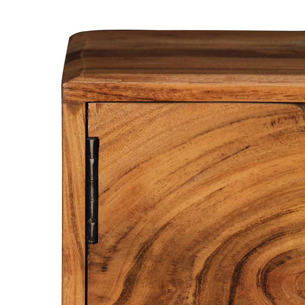 TV-Schrank Massivholz Akazie 88×30×40 cm