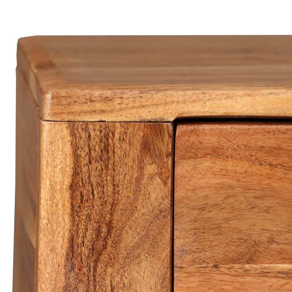 Konsolentisch Massivholz 118 x 30 x 80 cm