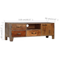 Thumbnail for TV-Schrank Massivholz Vintage 118 x 30 x 40 cm