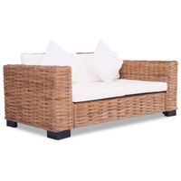 Thumbnail for Sofa-Set 15-tlg. Natürliches Rattan