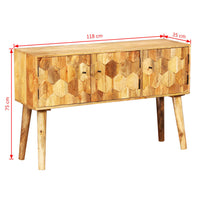 Thumbnail for Sideboard Mangoholz Massiv 118 x 35 x 75 cm