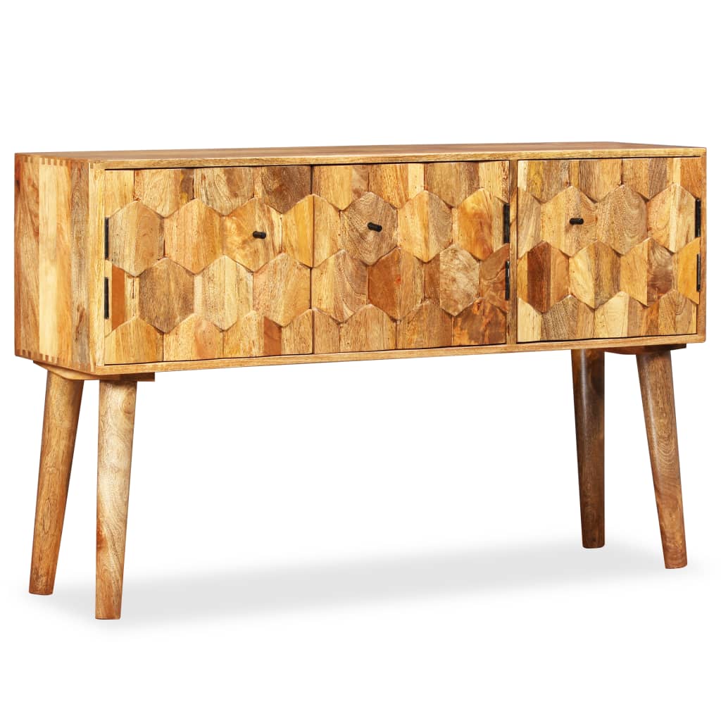 Sideboard Mangoholz Massiv 118 x 35 x 75 cm