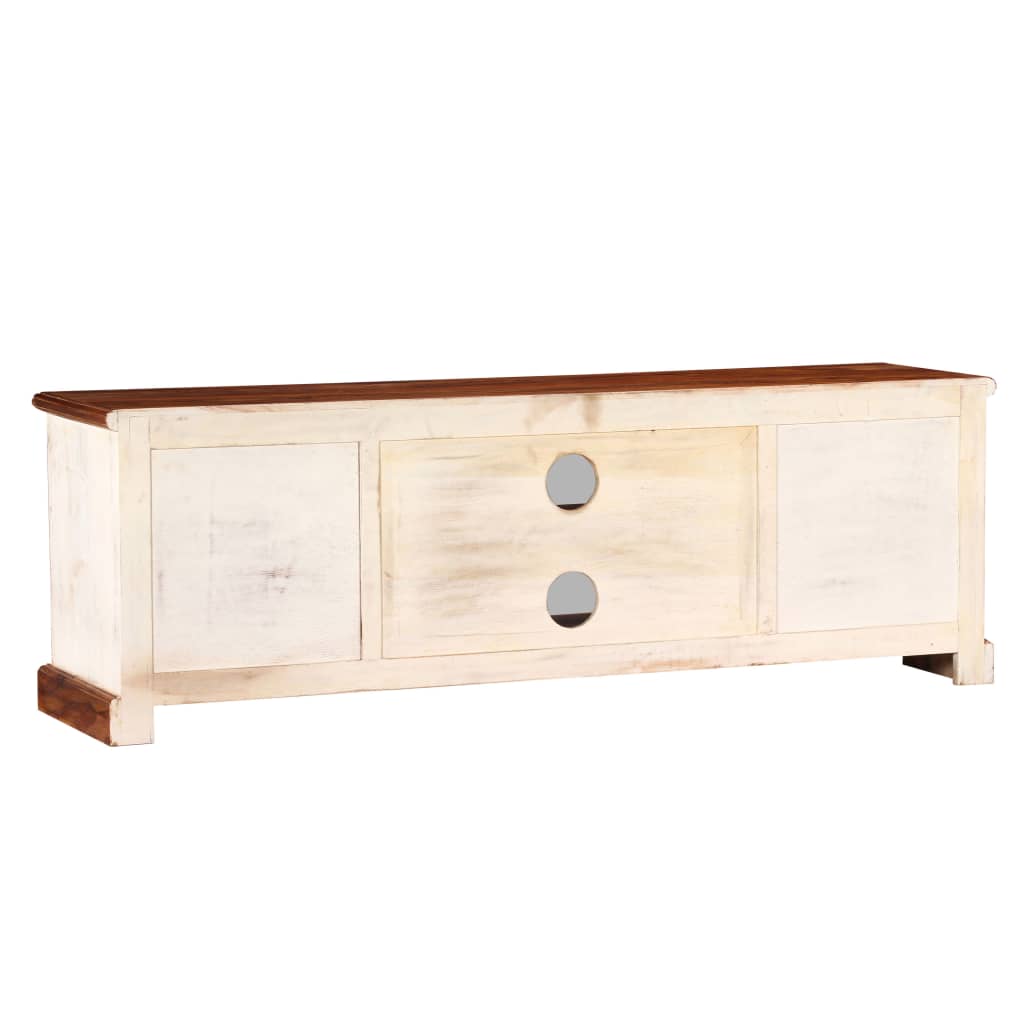 TV-Schrank Massivholz Mangoholz 120 x 30 x 40 cm