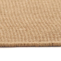 Thumbnail for Teppich Jute mit Latexrücken 80 x 160 cm Naturfarben