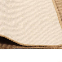 Thumbnail for Teppich Jute mit Latexrücken 80 x 160 cm Naturfarben
