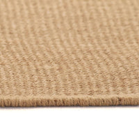 Thumbnail for Teppich Jute mit Latexrücken 120 x 180 cm Naturfarben