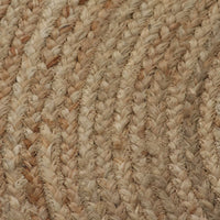 Thumbnail for Teppich Jute Geflochten 90 cm Rund