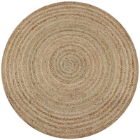 Thumbnail for Teppich Jute Geflochten 120 cm Rund