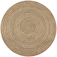 Thumbnail for Teppich Jute Geflochten 150 cm Rund