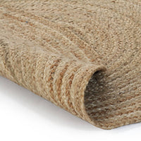 Thumbnail for Teppich Jute Geflochten 150 cm Rund